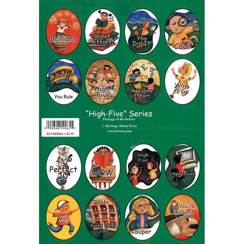 High 5 Sticker Stickers - High-Five Series