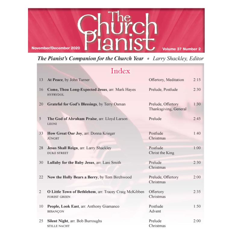 The Church Pianist Nov/Dec 2020 - Digital Download