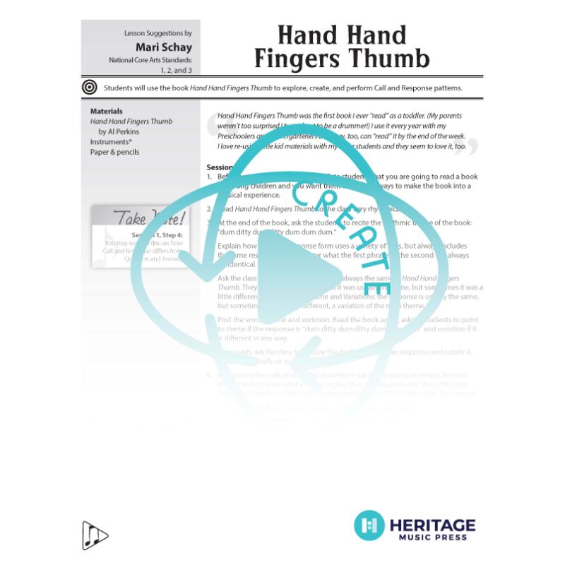 Hand Hand Fingers Thumb