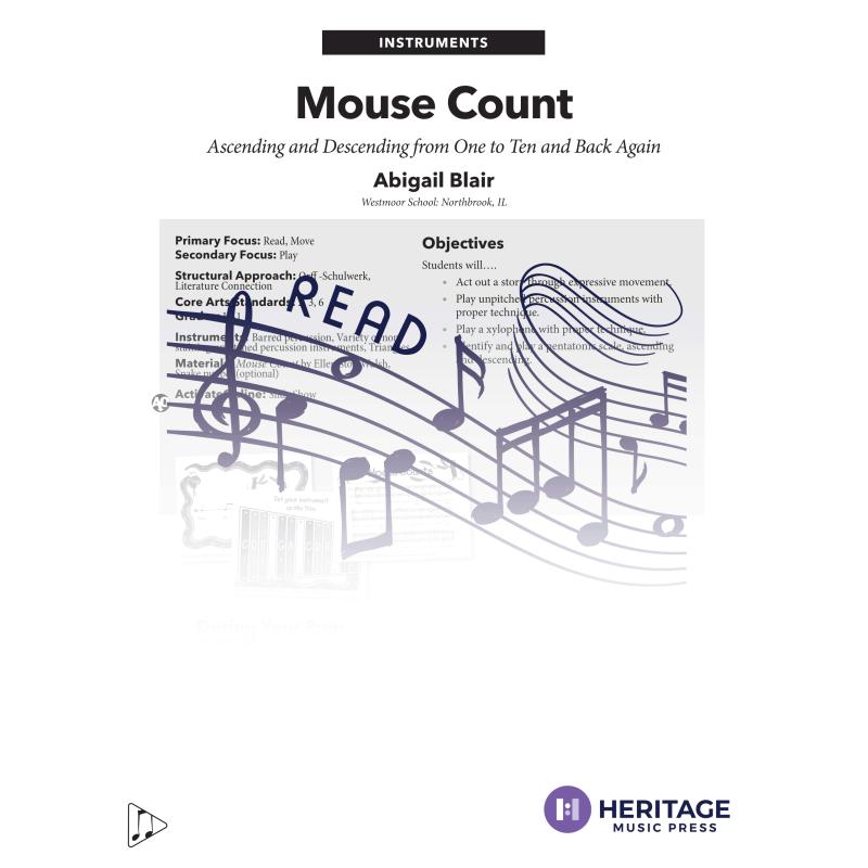 Mouse Count: Ascending and Descending from One to Ten and Back Again