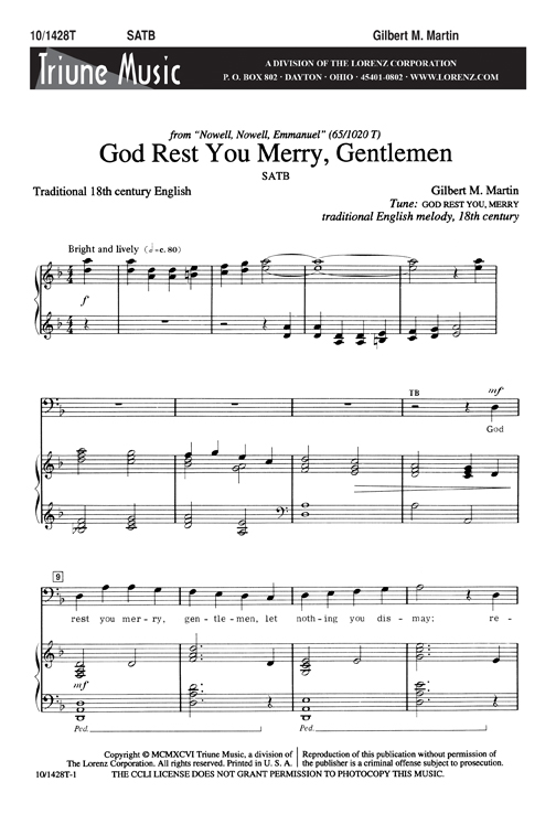 God Rest You Merry, Gentlemen