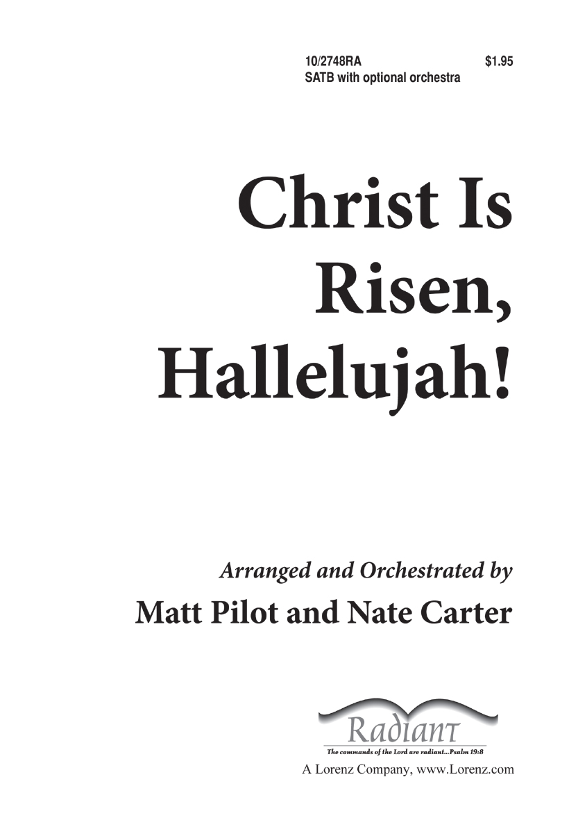 Christ Is Risen, Hallelujah