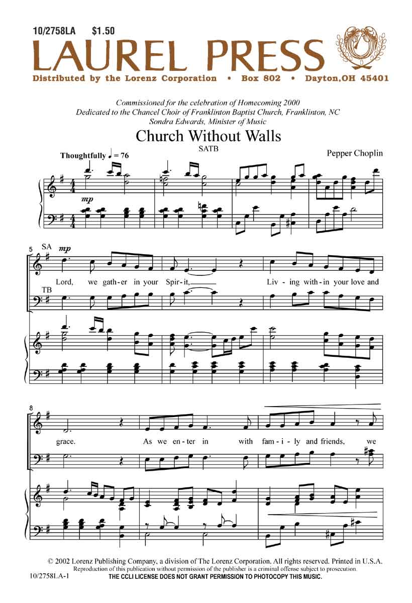 Church Without Walls