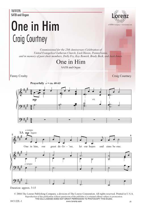 One in Him