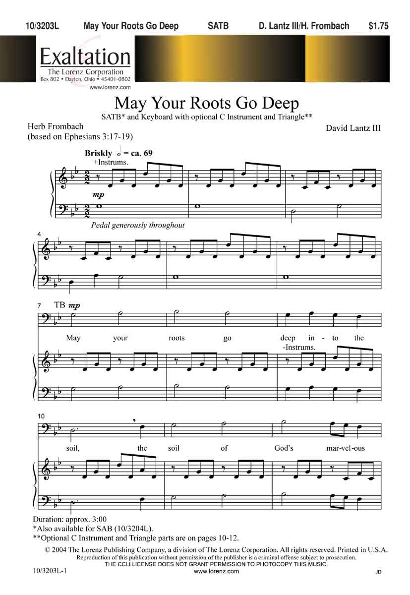 May Your Roots Go Deep