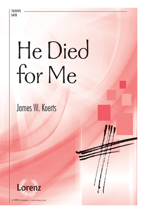 He Died for Me