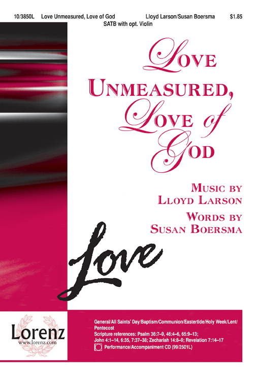 Love Unmeasured, Love of God