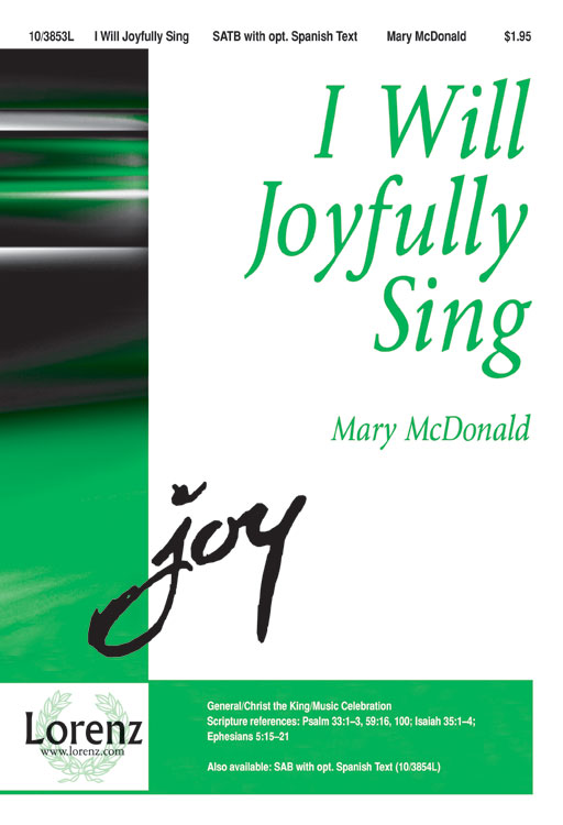 I Will Joyfully Sing