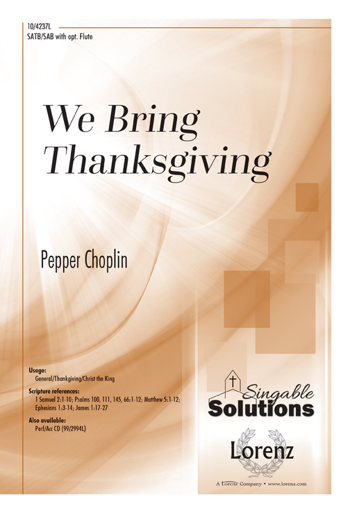 We Bring Thanksgiving