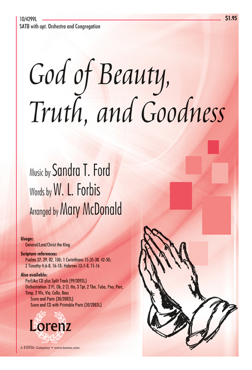 God of Beauty, Truth, and Goodness