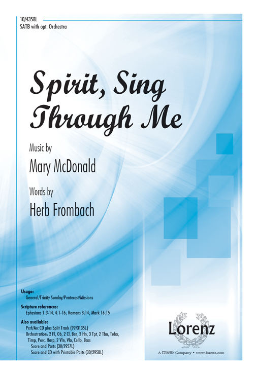 Spirit, Sing Through Me