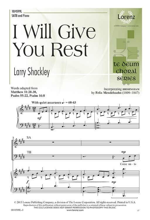 I Will Give You Rest