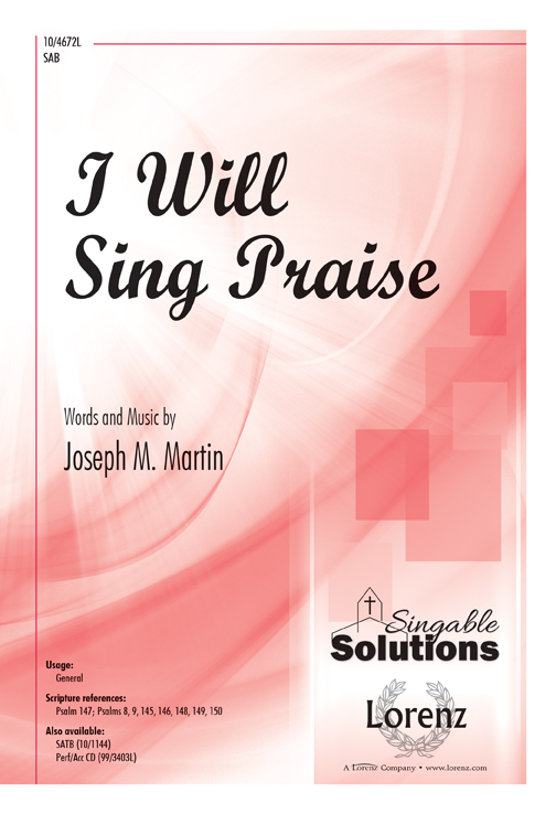 I Will Sing Praise