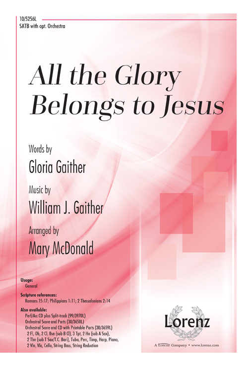 Cover of All the Glory Belongs to Jesus