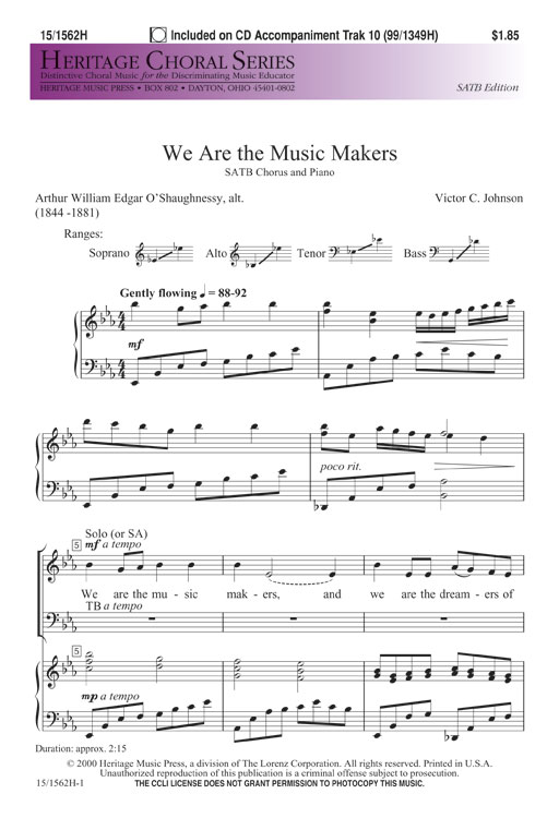 We Are the Music Makers