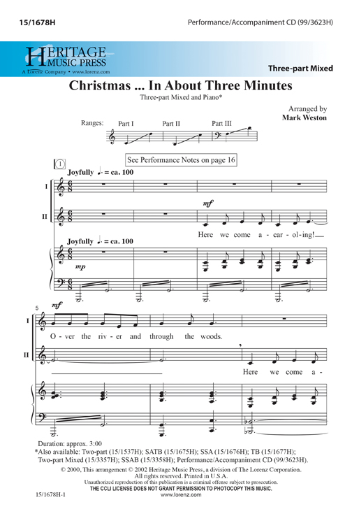 Christmas...In About Three Minutes
