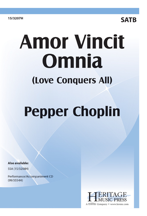 Amor Vincit Omnia: (Love Conquers All)
