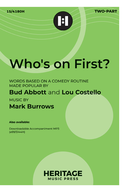Wo On First Who's on First?