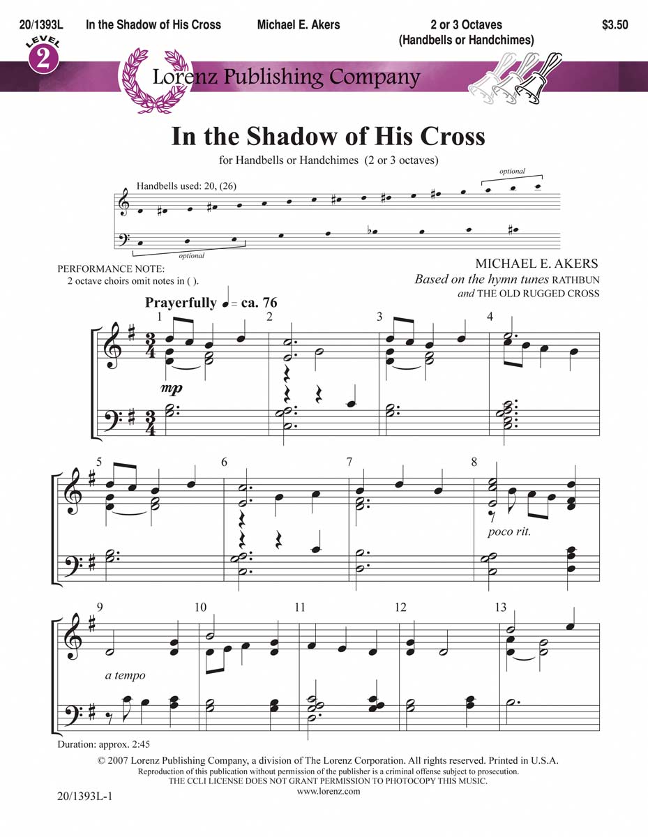 In the Shadow of His Cross