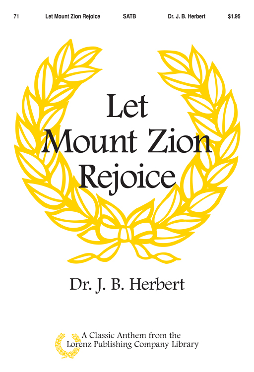 Let Mount Zion Rejoice
