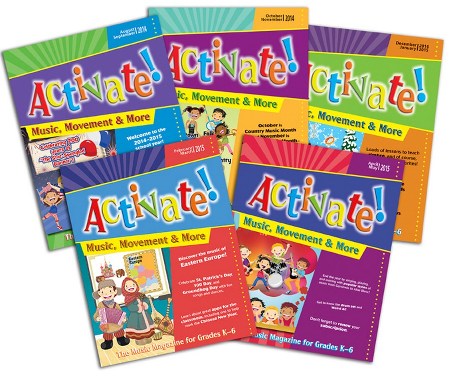 Activate! (2014-2015) Complete Set of Vol. 9