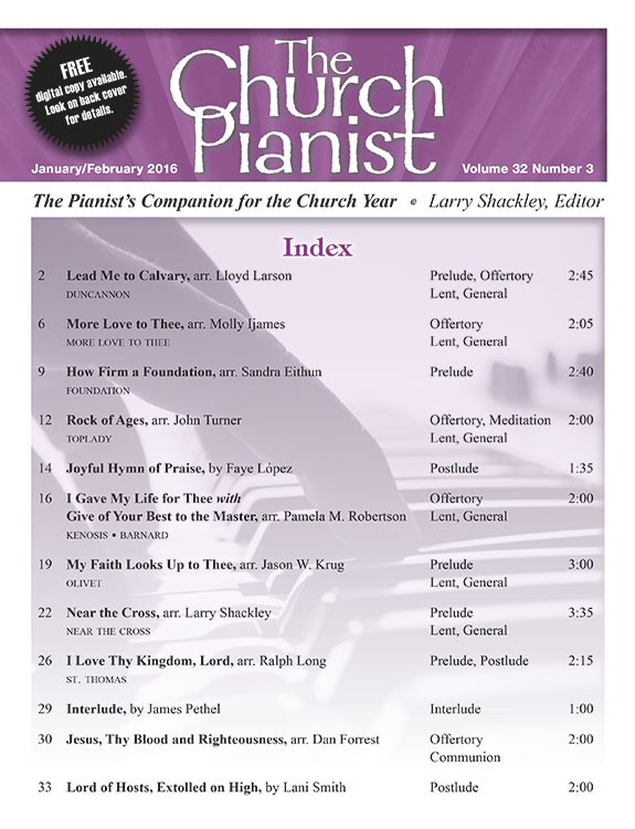 The Church Pianist Jan/Feb 2016