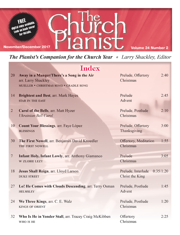 The Church Pianist Nov/Dec 2017