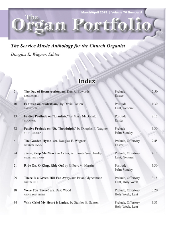 Organ Portfolio Mar/Apr 2013