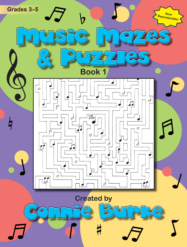 Music Mazes & Puzzles, Book I