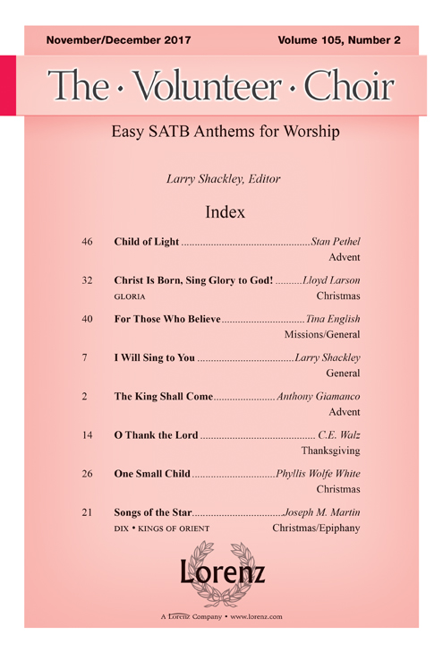 Volunteer Choir Nov/Dec 2017