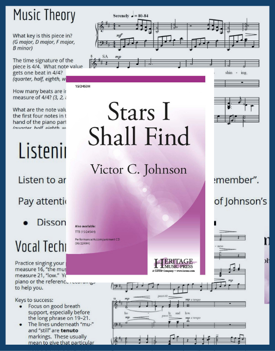 Stars I Shall Find (Choir Lesson)