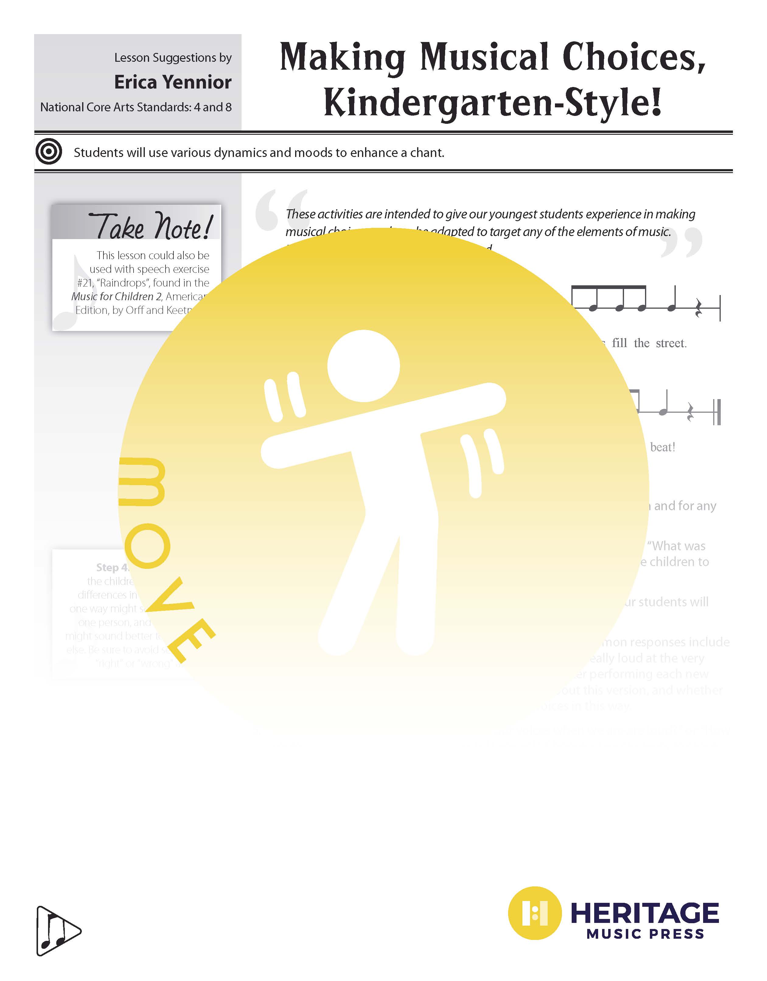 Making Musical Choices, Kindergarten-Style!