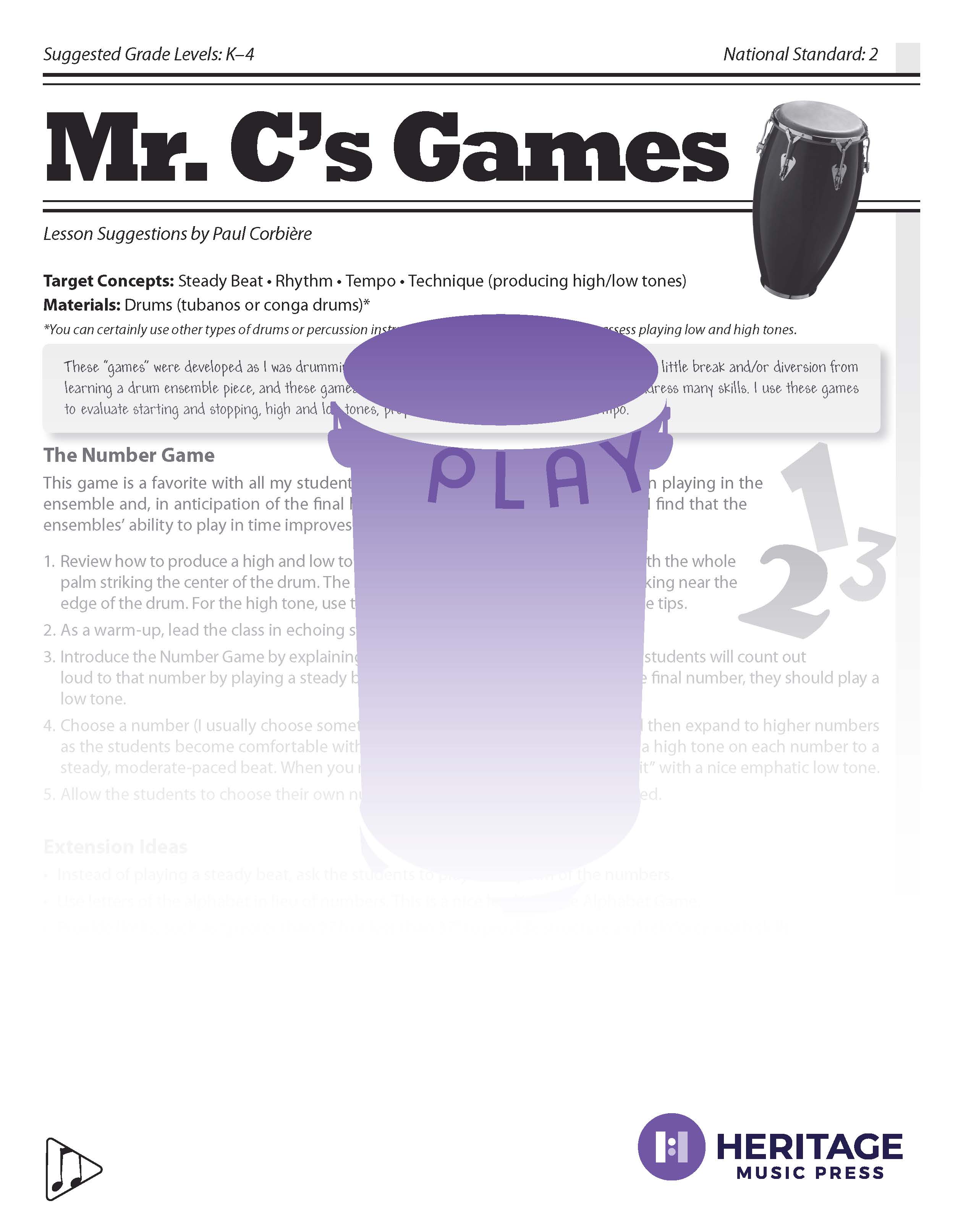 Mr. C's Games