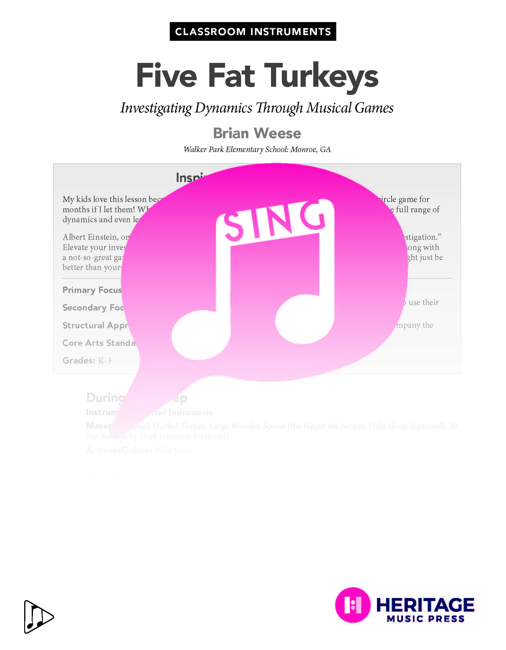 Five Fat Turkeys