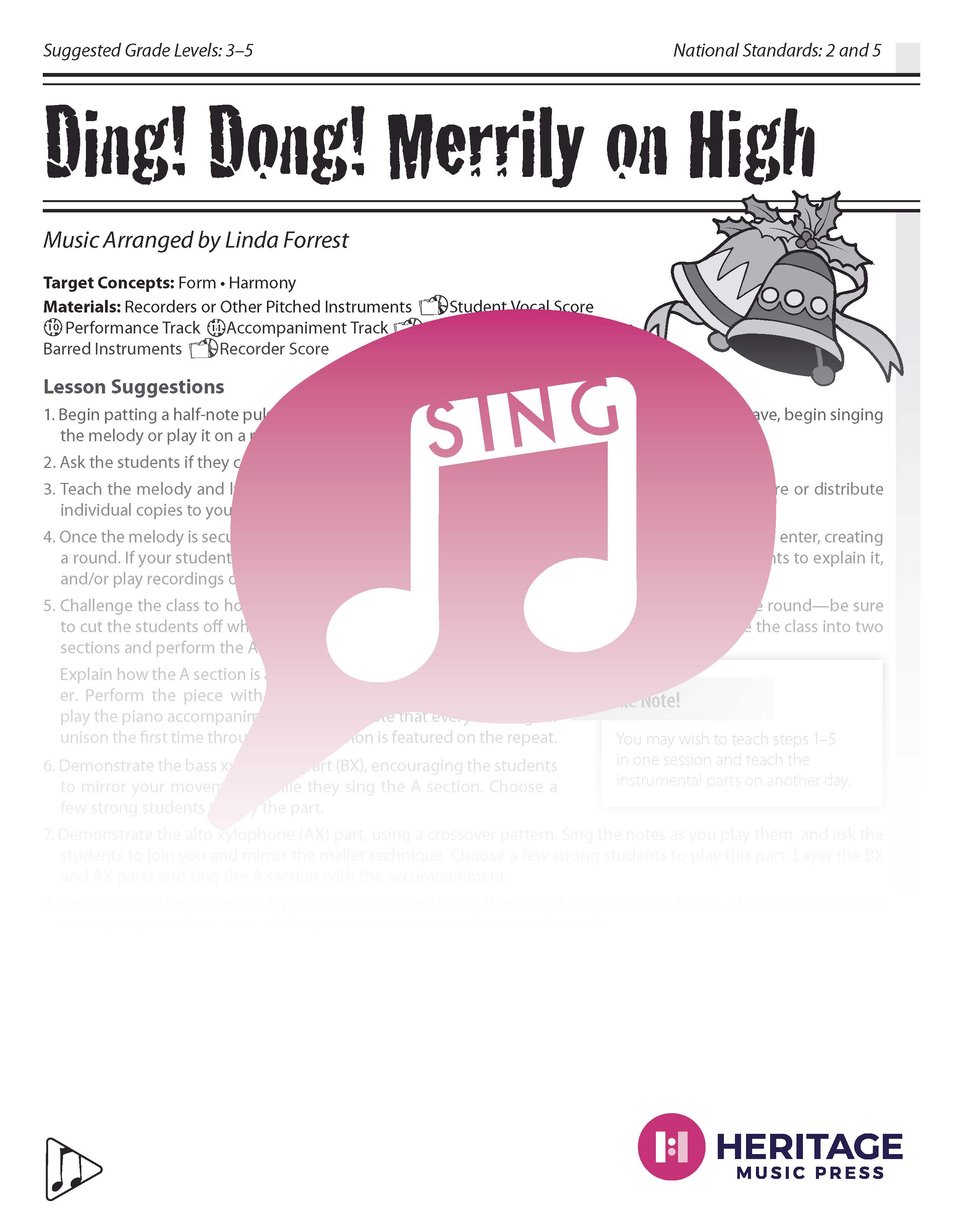 Ding! Dong! Merrily on High