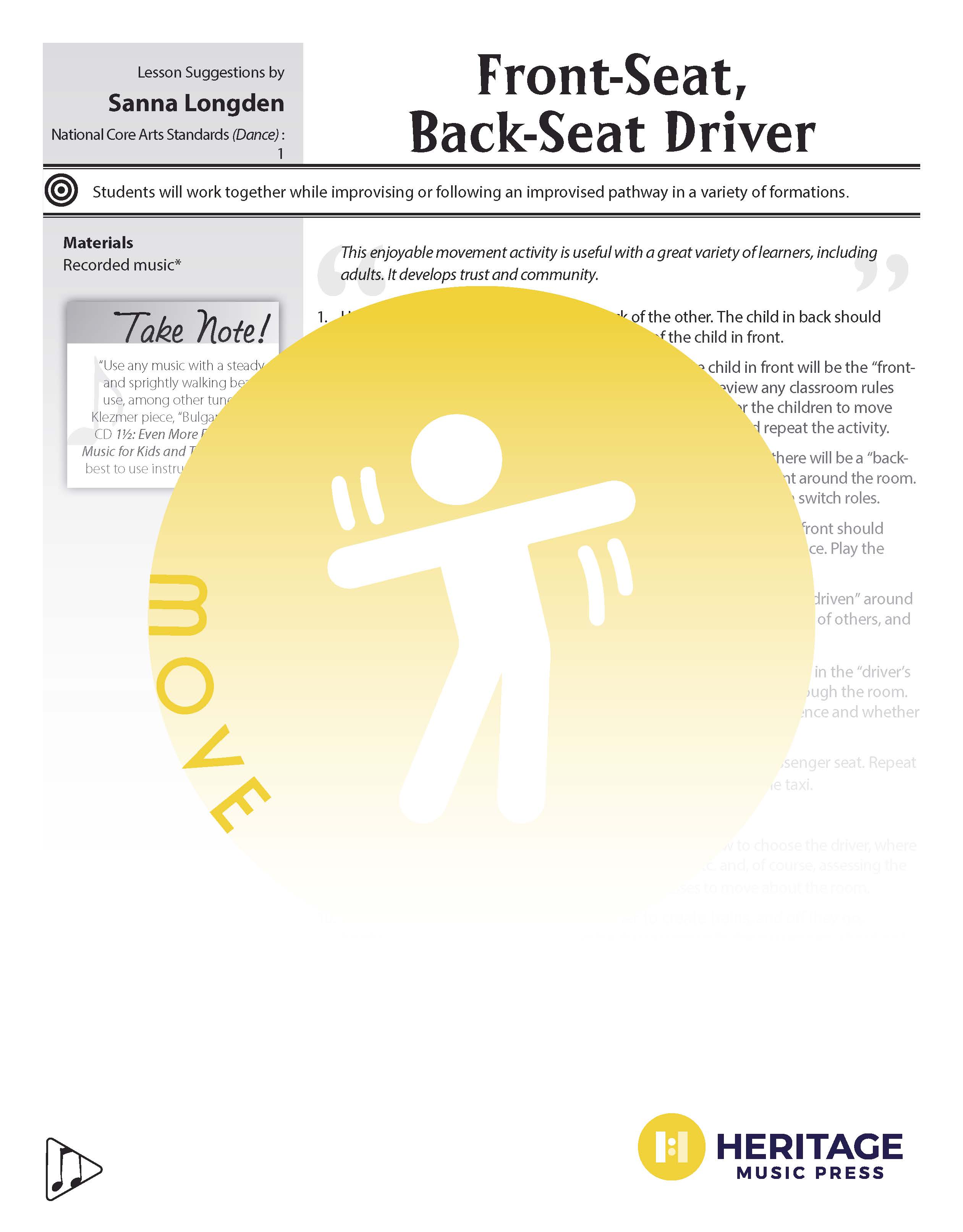 FrontSeat, BackSeat Driver