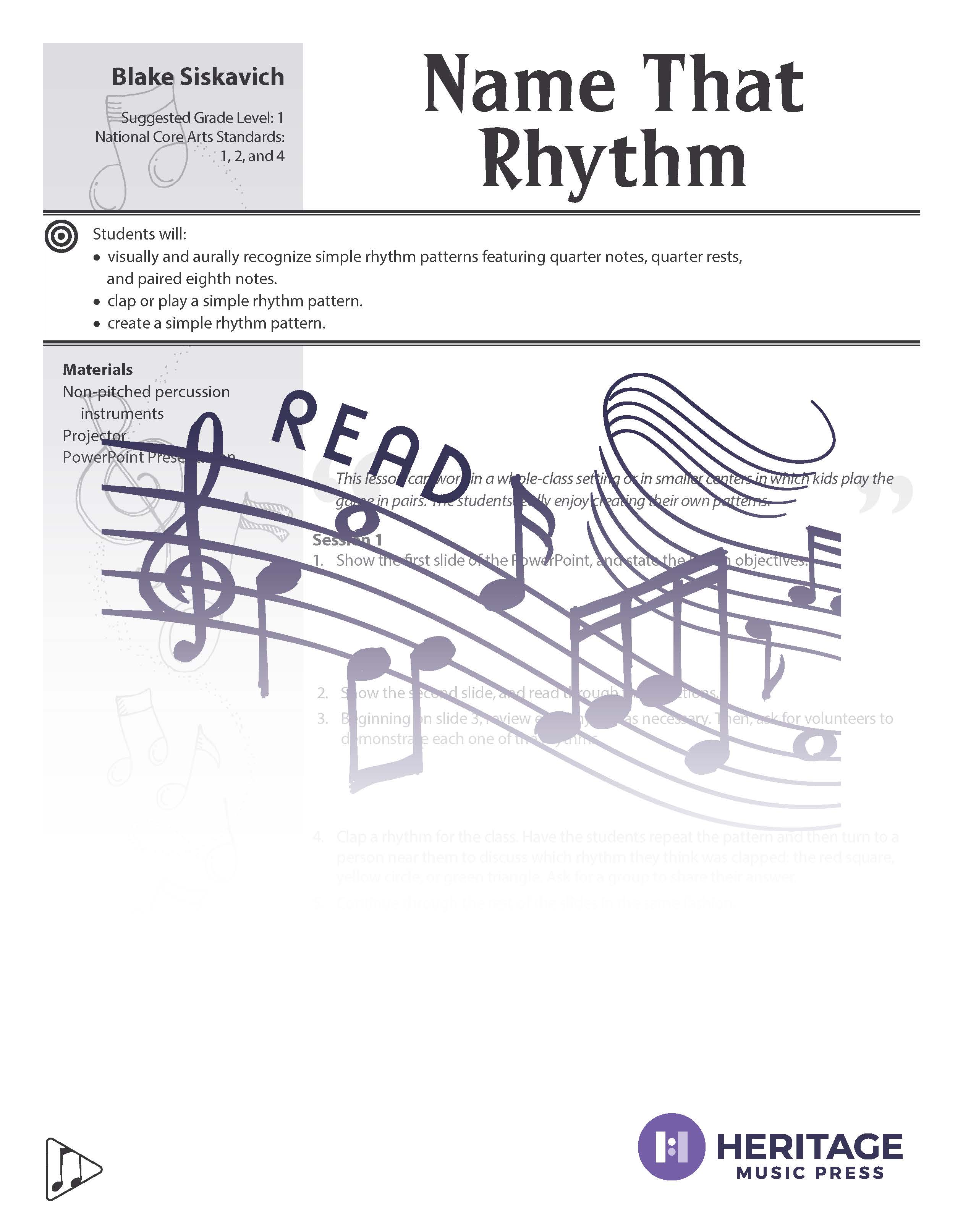 Name That Rhythm
